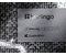 Папка-конверт пластиковая на кнопке Berlingo DoubleBlack А4+, толщина пластика 0,18 мм, черная с рисунком