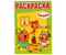 Раскраска с прописями «Буквы и цифры. Три кота», 145*210 мм, 8 л.