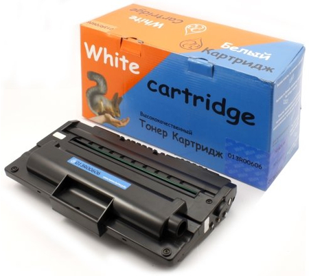 Тонер-картридж White Cartridge 013R00606, черный, ресурс 5000 страниц Тонер-картридж White Cartridge 013R00606, черный, ресурс 5000 страниц