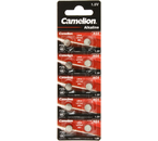 Батарейки щелочные дисковые Camelion Alkaline, AG5, LR754, 1.5V, 10 шт. Батарейки щелочные дисковые Camelion Alkaline, AG5, LR754, 1.5V, 10 шт.
