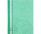 Папка-скоросшиватель пластиковая А4 «Калейдоскоп», толщина пластика 0,16 мм, зеленая