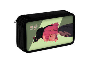 Пенал трехкамерный ArtSpace, 190×110 мм, Little Kitten