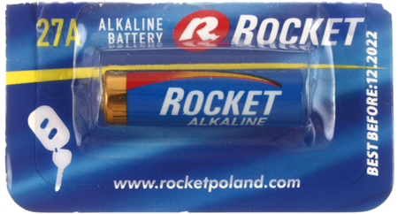 Батарейка щелочная Rocket, 27A, 12V