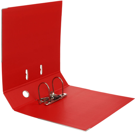 Папка-регистратор Attache Standart с двусторонним ПВХ-покрытием, корешок 70 мм, красный