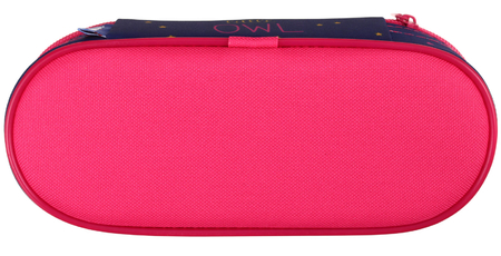 Пенал-футляр корпусный Berlingo, 210*85*50 мм, Little owl