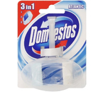 Блок для унитаза в пластиковом подвесе Domestos, 40 г, «Атлантик»
