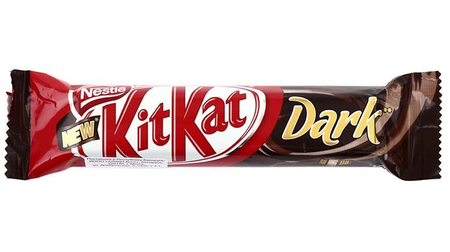 Батончик шоколадный KitKat, 40 г, Dark 