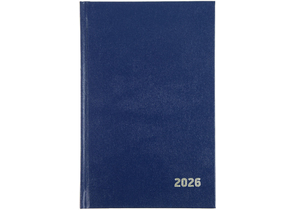 Ежедневник датированный на 2026 год BG, 135×205 мм, 168 л., синий