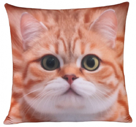 Игрушка-подушка мягкая, «Кот», 23*23 см Игрушка-подушка мягкая, «Кот», 23*23 см