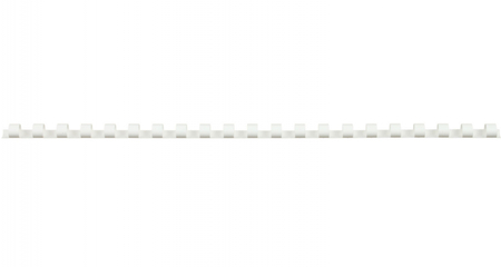 Пружина пластиковая ProMega Office (8), 8 мм, белая Пружина пластиковая ProMega Office (8), 8 мм, белая