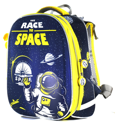 Рюкзак школьный Schoolformat Ergonomic+ 17L, 300*380*180 мм, Race to Space