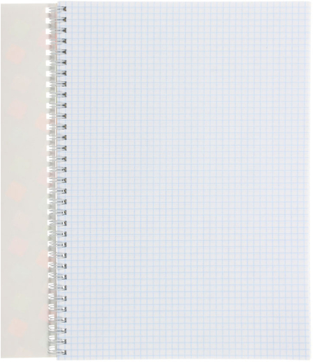 Тетрадь общая А4, 96 л. на гребне «Красочный орнамент», 200*285 мм, клетка