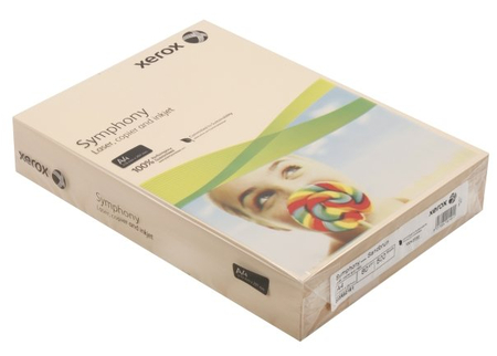 Бумага офисная цветная Xerox Symphony , А4 (210*297 мм), 80 г/м2, 500 л., песочная