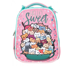 Рюкзак школьный Schoolformat Ergonomic 2 19,8L, 300×380×180 мм, Fluffy Kittens Рюкзак школьный Schoolformat Ergonomic 2 19,8L, 300×380×180 мм, Fluffy Kittens
