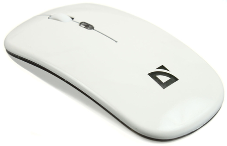 Мышь компьютерная Defender Touch MM-997 Bluetooth-интрейфейс, беспроводная, белая