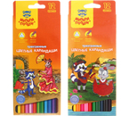 Карандаши цветные «Енот в Испании», 12 цветов, длина 175 мм