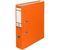 Папка-регистратор Tiralana Flax Vinil с односторонним ПВХ-покрытием, корешок 75 мм, оранжевый