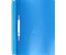 Папка-скоросшиватель пластиковая А4 Index 319, толщина пластика 0,18 мм, синяя