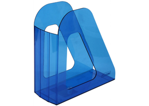 Лоток вертикальный «Стамм. Фаворит», 240×230×90 мм, тонированный синий Лоток вертикальный «Стамм. Фаворит», 240×230×90 мм, тонированный синий