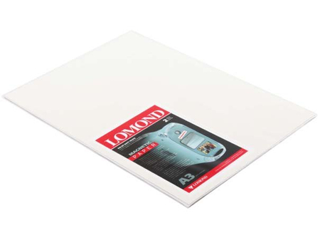 Бумага для струйной фотопечати матовая односторонняя с магнитным слоем Lomond , А3 (297*420 мм), 2 л., 620 г/м2, белая