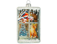 Игрушка елочная «Пушистый наблюдатель»