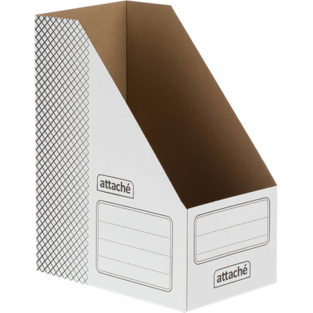 Лоток архивный Attache, корешок 150 мм, 260*320*150 мм, белый