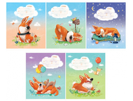 Тетрадь школьная А5, 18 л. на скобе ArtSpace «Питомцы. Fantastic Dog»