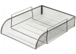 Лоток горизонтальный Attache, 335×250×65 мм, серебристый