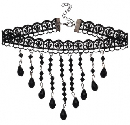 Чокер Sima-Land, длина 31 см, «Госпожа», чёрный