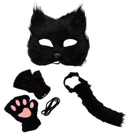 Набор карнавальный «Хвостатые», чёрный Набор карнавальный «Хвостатые», чёрный
