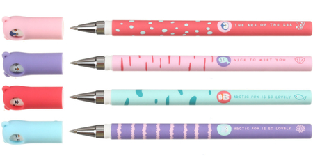 Ручка гелевая M&G, AdorablePet, корпус ассорти, стержень синий Ручка гелевая M&G, AdorablePet, корпус ассорти, стержень синий