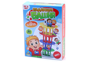 Игра на равновесие «Падающая башня», 5+