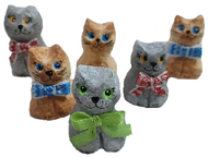 Фигурка «Котик в шарфике» (Крылова Н.М.)