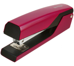 Степлер Berlingo Color Zone, скобы №24/6-26/6, 20 л., 125 мм, розовый/черный