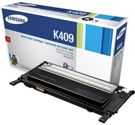 Тонер-картридж Samsung CLT-K409S/SEE, ресурс 1500 страниц, черный (Black)