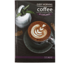 Ежедневник недатированный Coffee (А5), 134×206 мм, 128 л. Ежедневник недатированный Coffee (А5), 134×206 мм, 128 л.