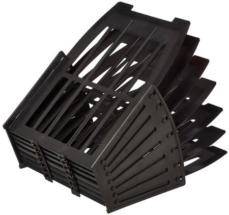 Лоток веерный Attache, 6 отделений, черный Лоток веерный Attache, 6 отделений, черный