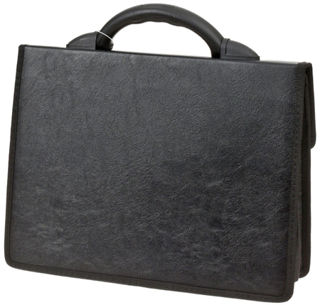 Портфель деловой Siena, 345*260*90 мм, черный Портфель деловой Siena, 345*260*90 мм, черный