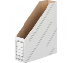 Лоток архивный Attache, корешок 100 мм, 260×325×100 мм, белый