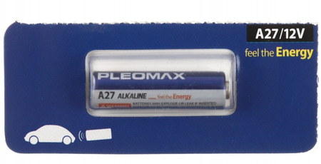 Батарейка щелочная Samsung Pleomax, A27, 12V