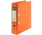 Папка-регистратор inФормат с двусторонним ПВХ-покрытием, корешок 75 мм, оранжевый