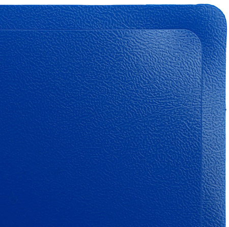 Папка пластиковая с боковым зажимом Buro, толщина пластика 0,4 мм, синяя