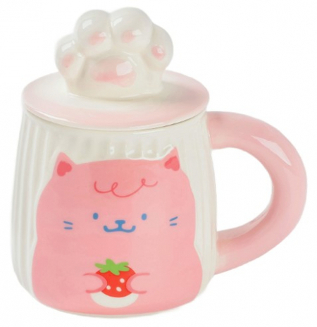 Кружка керамическая Sima-Land, 450 мл, «Лапочка» Кружка керамическая Sima-Land, 450 мл, «Лапочка»