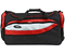 Сумка спортивная на плечо Cagia 147108, 630*290*270 мм, черная с красными и серыми вставками