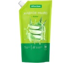 Мыло жидкое OfficeClean (сменный блок), 500 мл, «Алоэ»