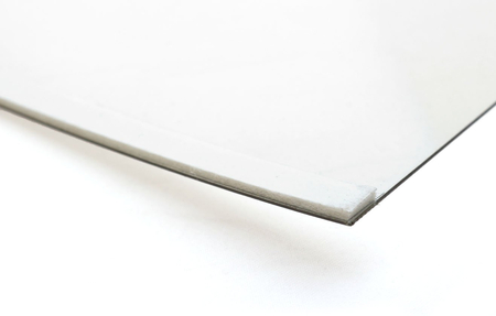 Карман настенный самоклеящийся , А3 (420*297 мм), горизонтальный, матовое серебро