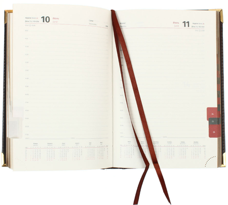 Ежедневник датированный на 2026 год Delucci, 145*215 мм, 184 л., коричневый Ежедневник датированный на 2026 год Delucci, 145*215 мм, 184 л., коричневый