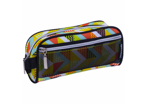 Пенал-косметичка Brauberg, 200×60×90 мм, Citrus