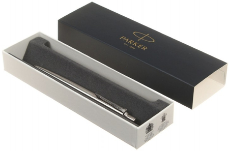 Карандаш подарочный автоматический Parker Jotter Stainless Steel СT, толщина грифеля 0,5 мм, корпус серебристый