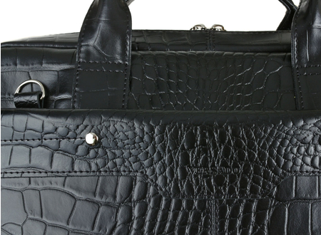 Сумка для ноутбука из натуральной кожи Versado 844/13, 380*285*70 мм, черная Сумка для ноутбука из натуральной кожи Versado 844/13, 380*285*70 мм, черная